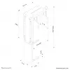 Neomounts CPU-D100SILVER CPU-beugel - max. 30 kg - universeel