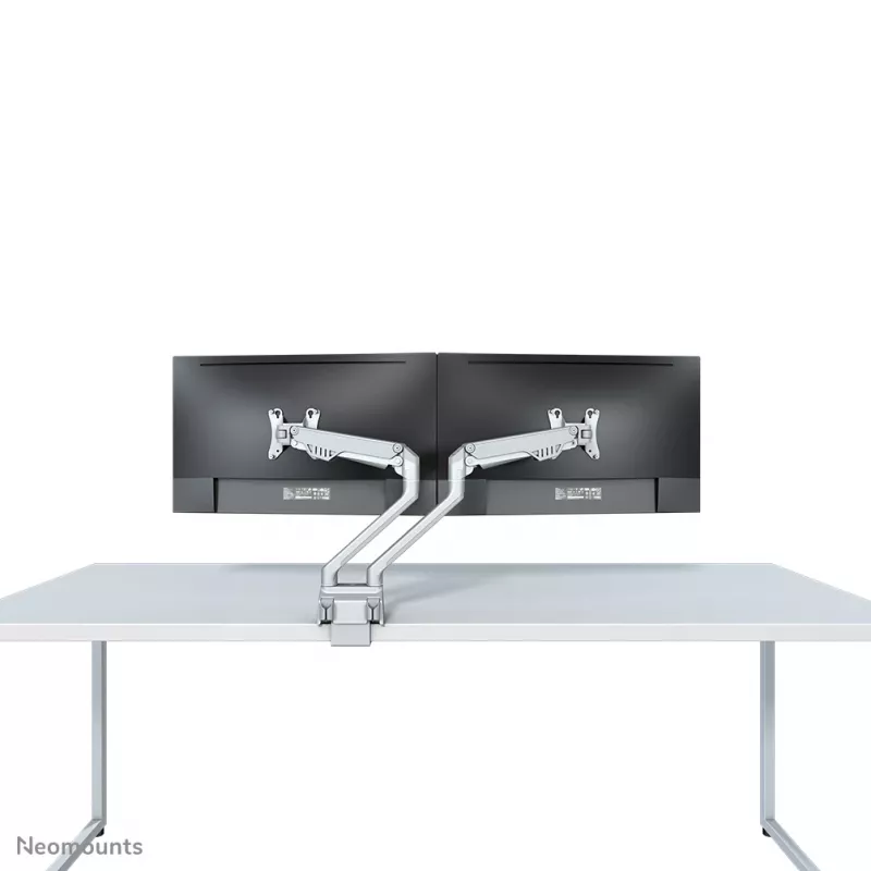 Neomounts FPMA-D750DSILVER monitorarm 10-32 inch - gasveer - Topfix