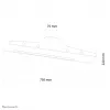 Neomounts KEYB-V100 toetsenbord-/muisplateau - B 75 cm
