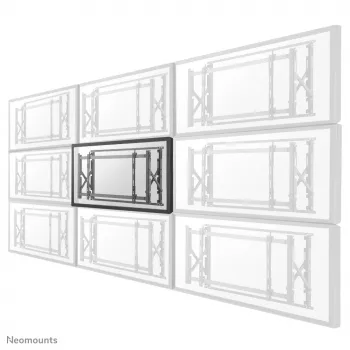 Videowandbeugel Neomounts LED-VW1750Zwart - enkel scherm, ondersteunt 32 inch-55 inch, max. 35 kg, VESA 200x200-600x400, zwart