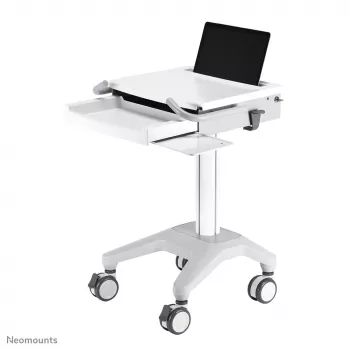 Multimediawagen Neomounts MED-M200 aluminium wit 1080 mm