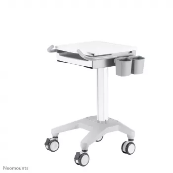 Multimediawagen Neomounts MED-M200 aluminium wit 1080 mm