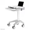 Multimediawagen Neomounts MED-M200 aluminium wit 1080 mm