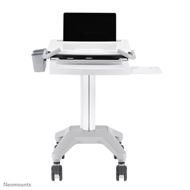Multimediawagen Neomounts MED-M200 aluminium wit 1080 mm