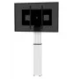 Neomounts PLASMA-W2500SILVER gemotoriseerde vloerstandaard/wandbeugel, 106,7–254 cm (42–100 inch), max. 150 kg, VESA 200x200 tot 800x600, zilver