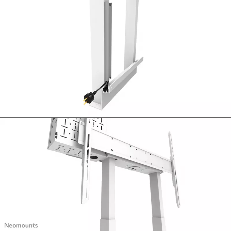 Neomounts gemotoriseerde wandbeugel WL55-875WH1 110 kg 55-100 inch