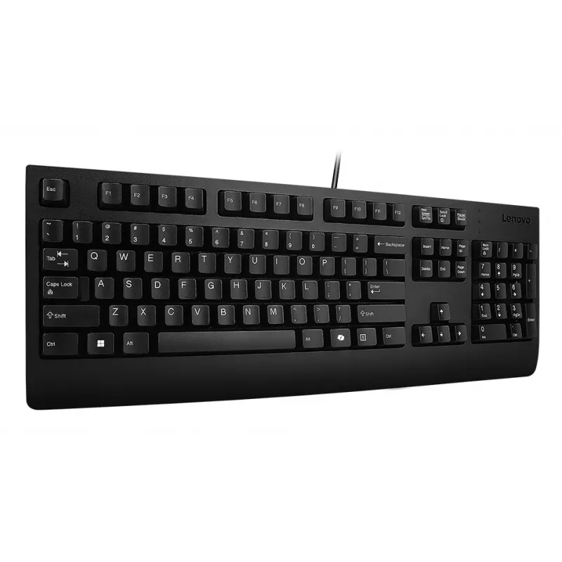 Lenovo Preferred Pro II USB-toetsenbord, Noordse indeling, zwart