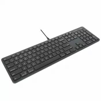 Targus AKB874NO toetsenbord universeel USB QWERTY Nordic zwart full-size 104 toetsen