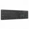Targus EcoSmart AKB874NO bedraad toetsenbord op ware grootte, USB, QWERTY Scandinavisch, antimicrobieel, zwart