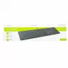 Targus EcoSmart AKB874NO bedraad toetsenbord op ware grootte, USB, QWERTY Scandinavisch, antimicrobieel, zwart