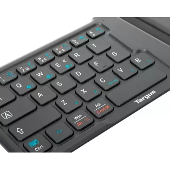 Mini Bluetooth-toetsenbord TARGUS AKF003NO QWERTY Nordic zwart universeel