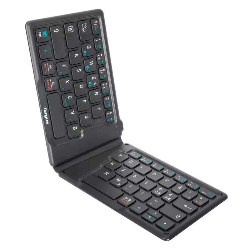 Mini Bluetooth-toetsenbord TARGUS AKF003NO QWERTY Nordic zwart universeel