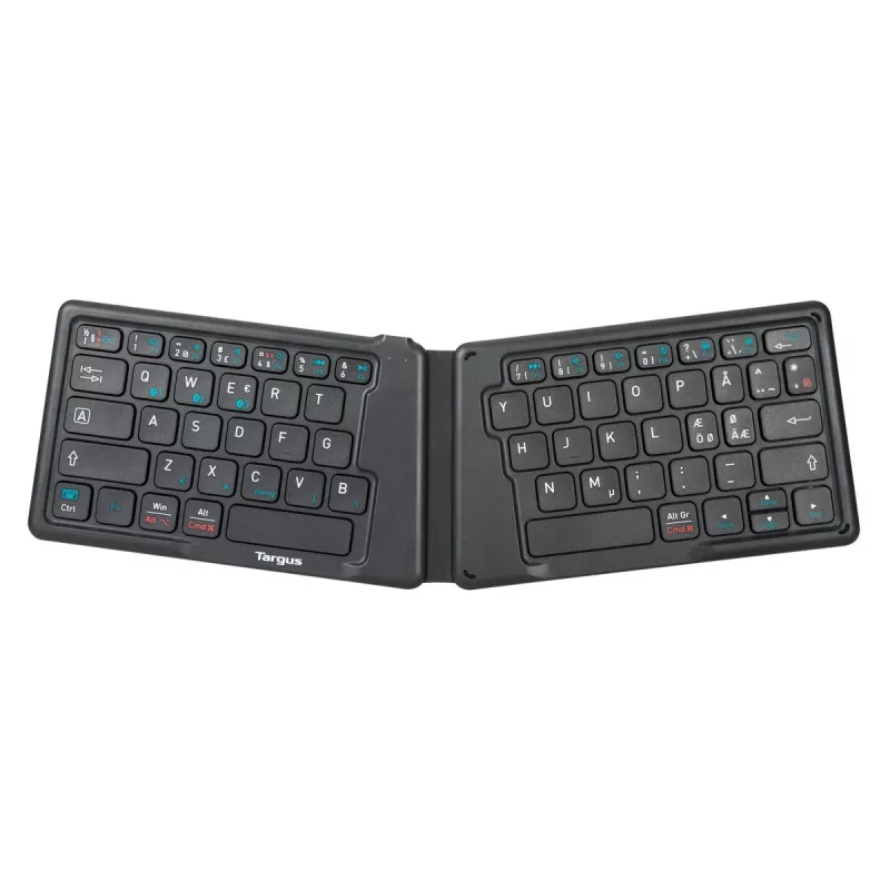 Mini Bluetooth-toetsenbord TARGUS AKF003NO QWERTY Nordic zwart universeel