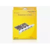 DeLOCK 89297 PCI Express-kaart, 4x externe USB 3.0 (USB 3.2 Gen 1)