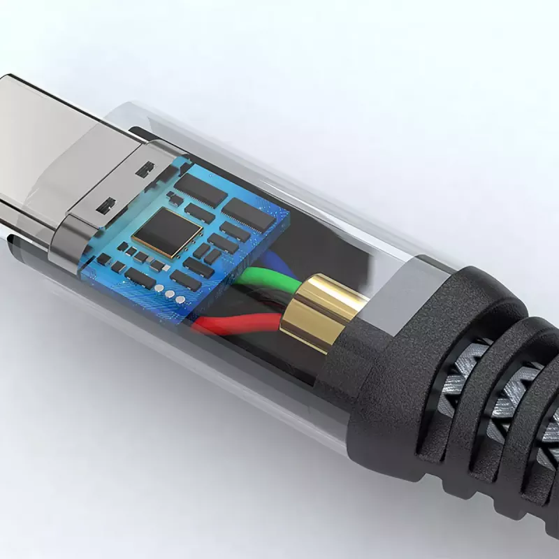 USB-kabel 4smarts 456267 3 m USB-C Zwart 0,48 Gbit/s