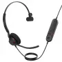 Jabra Engage 40 (Inline Link) MS mono headset, USB-A, bedraad, on-ear, voor contactcenters, zwart
