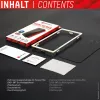 Displex privacyscherm-beeldschermbescherming (10H) voor Apple iPhone 13/13 Pro/14/16e/17e, Eco-montageframe, privacyschermfilter