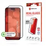 Displex Full Cover displayschermglas (10H) voor Apple iPhone 15/15 Pro, Eco montageframe, Full Cover