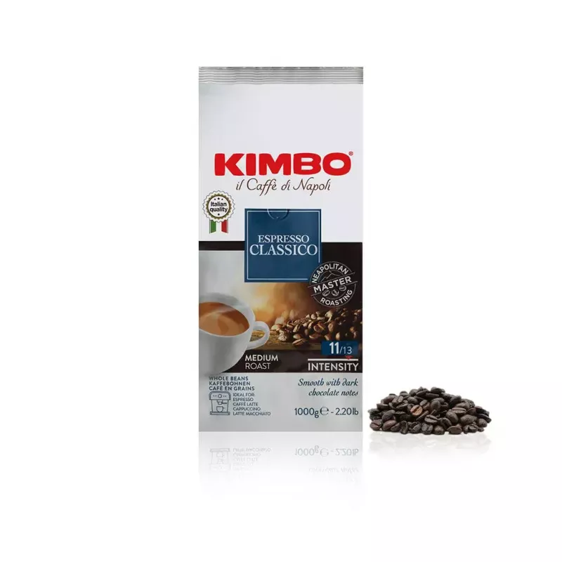 KIMBO 014089 Espresso Classico koffiebonen 1 kg medium roast