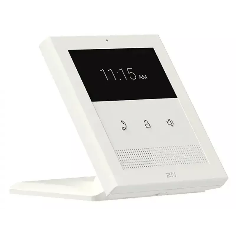 Video-deurintercom binnenpost 2N Clip 10,9 cm (4,3 inch) LCD, 480×272, touch, wit, Gigabit Ethernet, DC/PoE