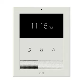 Video-deurintercom binnenpost 2N Clip 10,9 cm (4,3 inch) LCD, 480×272, touch, wit, Gigabit Ethernet, DC/PoE