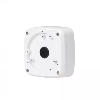 Aansluitdoos DAHUA PFA123, aluminium behuizing, IP66, 1/2-inch schroefdraad, max. belasting 3 kg, 134×134×51 mm