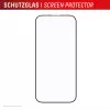 Displex Premium displayschermfolie (Full Cover, 10H) voor Apple iPhone 16, Eco montageframe, Full Cover