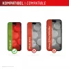 Displex privacy beeldschermbeschermfolie (10H) voor Apple iPhone 16, Eco montageframe, kijkhoekfilter