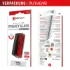 Displex privacy beeldschermbeschermfolie (10H) voor Apple iPhone 16, Eco montageframe, kijkhoekfilter