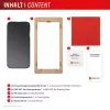 Displex privacy beeldschermbeschermfolie (10H) voor Apple iPhone 16, Eco montageframe, kijkhoekfilter