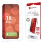 Displex beeldschermbescherming + hoesje voor Apple iPhone 16 Pro, Eco montageframe, krasvast