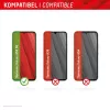 Displex beeldschermbeschermfolie + hoesje voor Samsung Galaxy A55 5G, Eco montageframe, krasvast