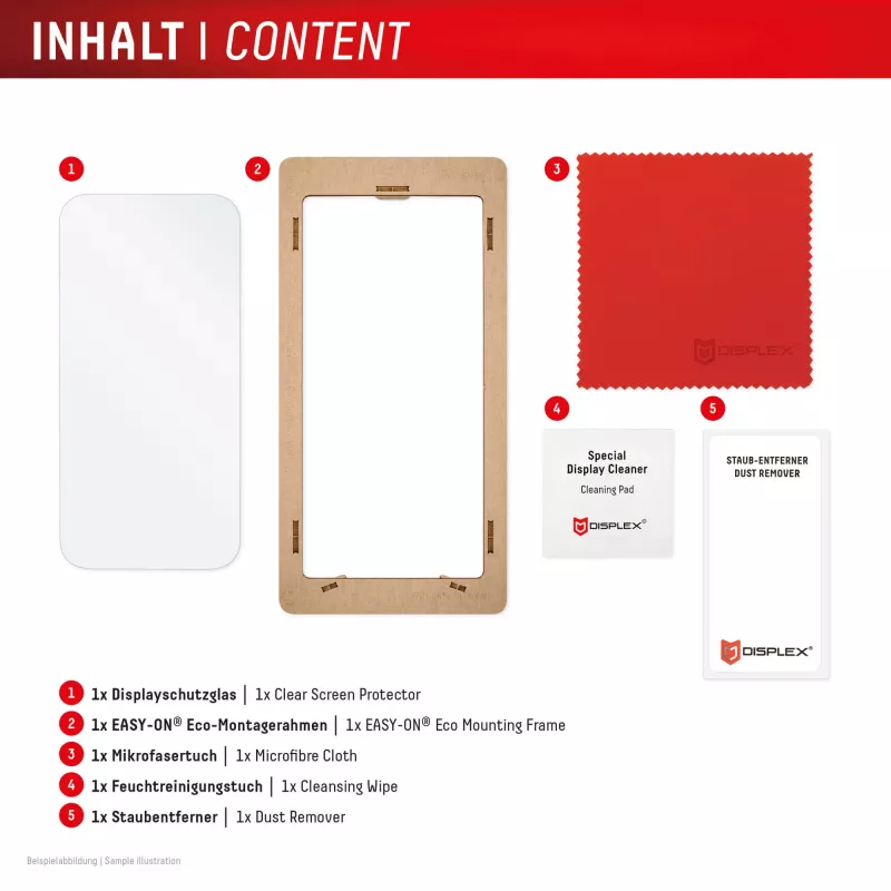 Displex Real Glass beschermglas voor Apple iPhone 17 Pro Max, 02157