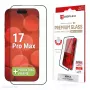 Displex Premium Screen Protector (Full Cover, 10H) voor Apple iPhone 17 Pro Max, Eco-montageframe, Full Cover