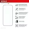Displex Premium Screen Protector (Full Cover, 10H) voor Apple iPhone 17 Pro Max, Eco-montageframe, Full Cover