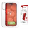Displex displaybeschermfolie + hoesje voor Apple iPhone 17, Eco montageframe, krasvast
