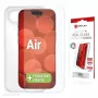 Displex displaybeschermfolie + hoesje voor Apple iPhone Air, Eco montageframe, krasvast