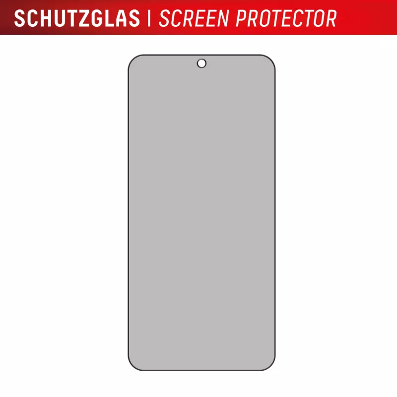 Displex beeldschermbeschermfolie (10H) voor Samsung Galaxy S24/S25, Eco montageframe, kijkbeschermingsfilter