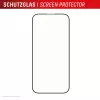 Displex Premium Anti-Reflex Screen Protector (anti-reflecterende volledige bedekking, 10H) voor Apple iPhone 16 Pro, Eco montageframe, volledige bedekking