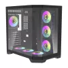 Computerbehuizing Darkflash FT418 PRO, ATX, zwart