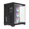 Computerbehuizing Darkflash FT418 PRO, ATX, zwart
