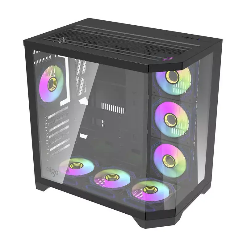 Computerbehuizing Darkflash FT418 PRO, ATX, zwart