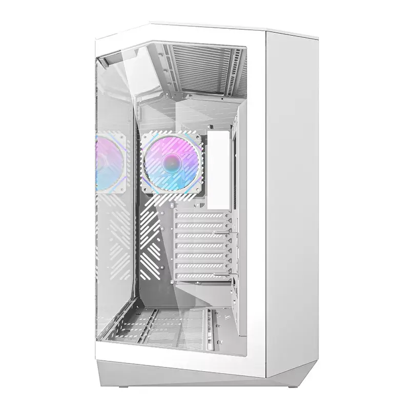 Computerbehuizing Darkflash DY470 ATX wit