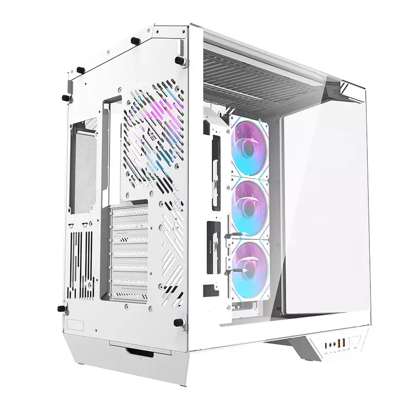 Computerbehuizing Darkflash DY470 ATX wit