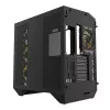 Computerbehuizing Darkflash DY470 ATX zwart met 4 ventilatoren en GPU-houder