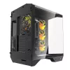 Computerbehuizing Darkflash DY470 ATX zwart met 4 ventilatoren en GPU-houder