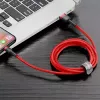 Lightning-kabel Baseus CALKLF-A09 0,5 m rood