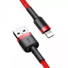 Lightning-kabel Baseus CALKLF-A09 0,5 m rood