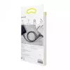 USB-A-naar-Lightning-kabel Baseus CALKLF-C19 2 m – aluminium behuizing, 1,5 A, zwart/rood