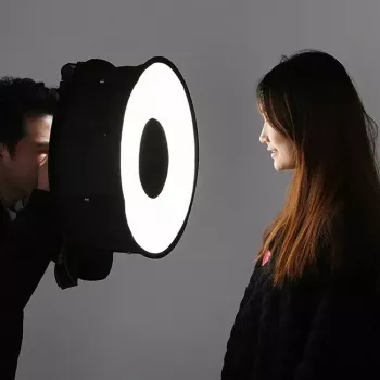 Softbox diffuser Puluz PU5145 45 cm rond licht voor fotobelichting